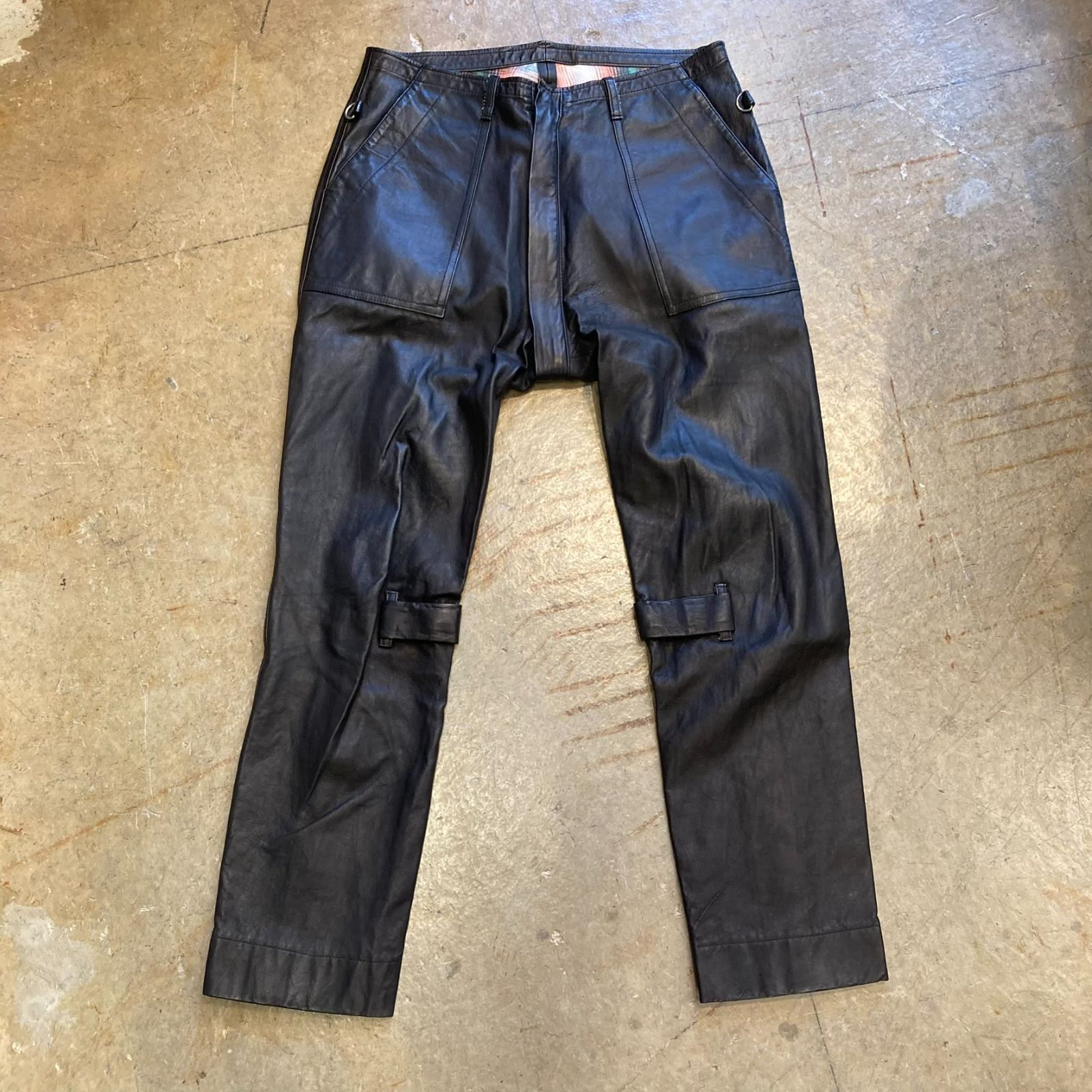 PHINGERIN (フィンガリン) ディアスキン ボンテージパンツ レザー