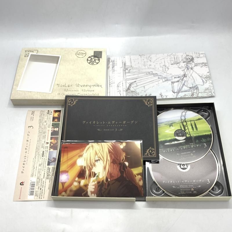 中古】ヴァイオレット・エヴァーガーデン 初回版 Blu-ray 全4巻セット