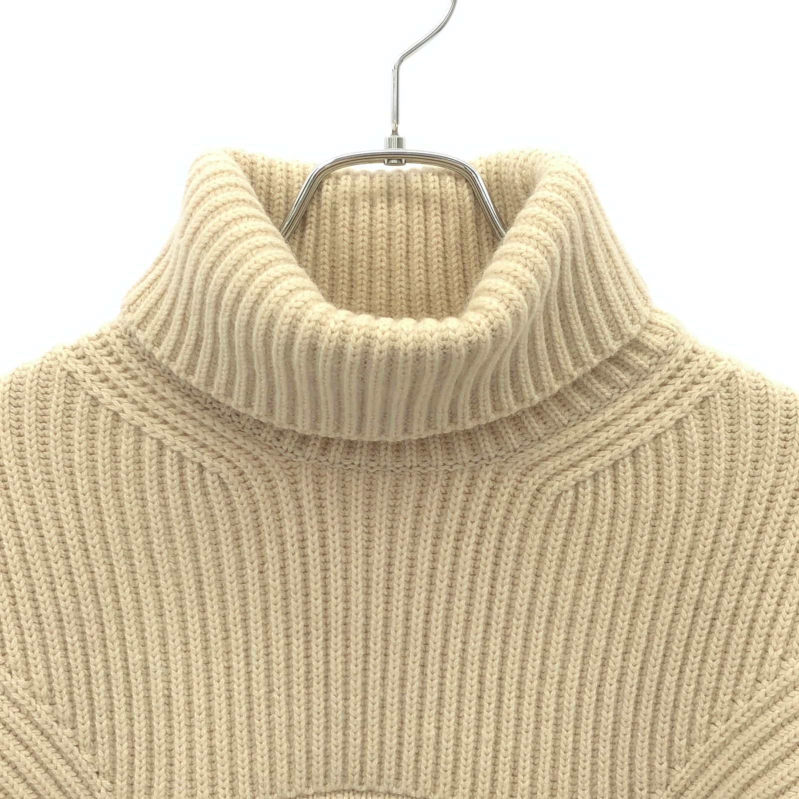 セリーヌ CELINE ニット タートルネック ニット ライトベージュ