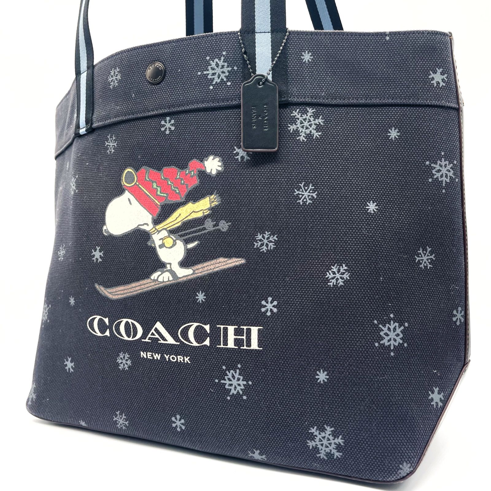 未使用保管品<!-利用不可文字-!>COACH コーチ トートバッグ ショルダー 