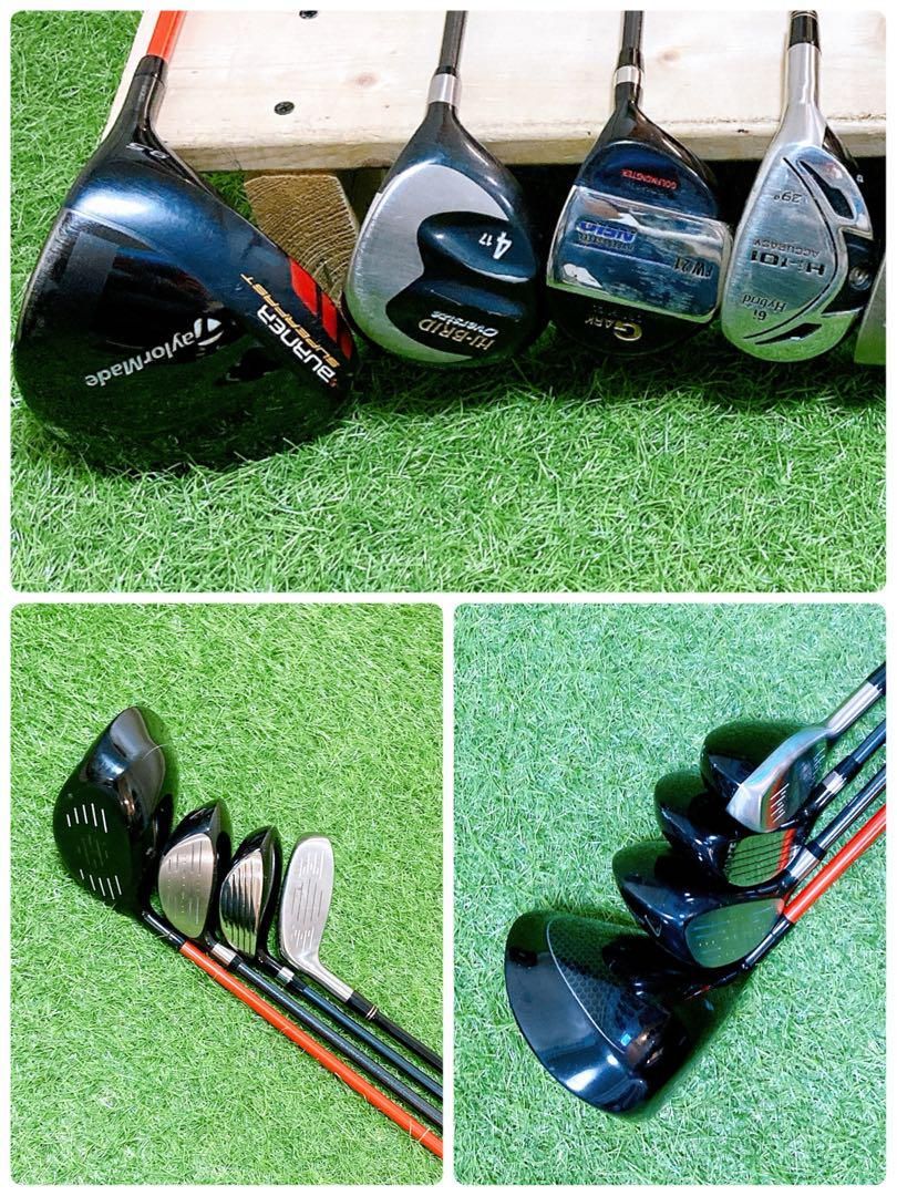 格安名器揃い❗️初心者メンズゴルフクラブセット⛳️お宝ゴルフ骨董おまけ❗️ Amazon.co.jp: メンズゴルフ初心者12ピースゴルフクラブセット
