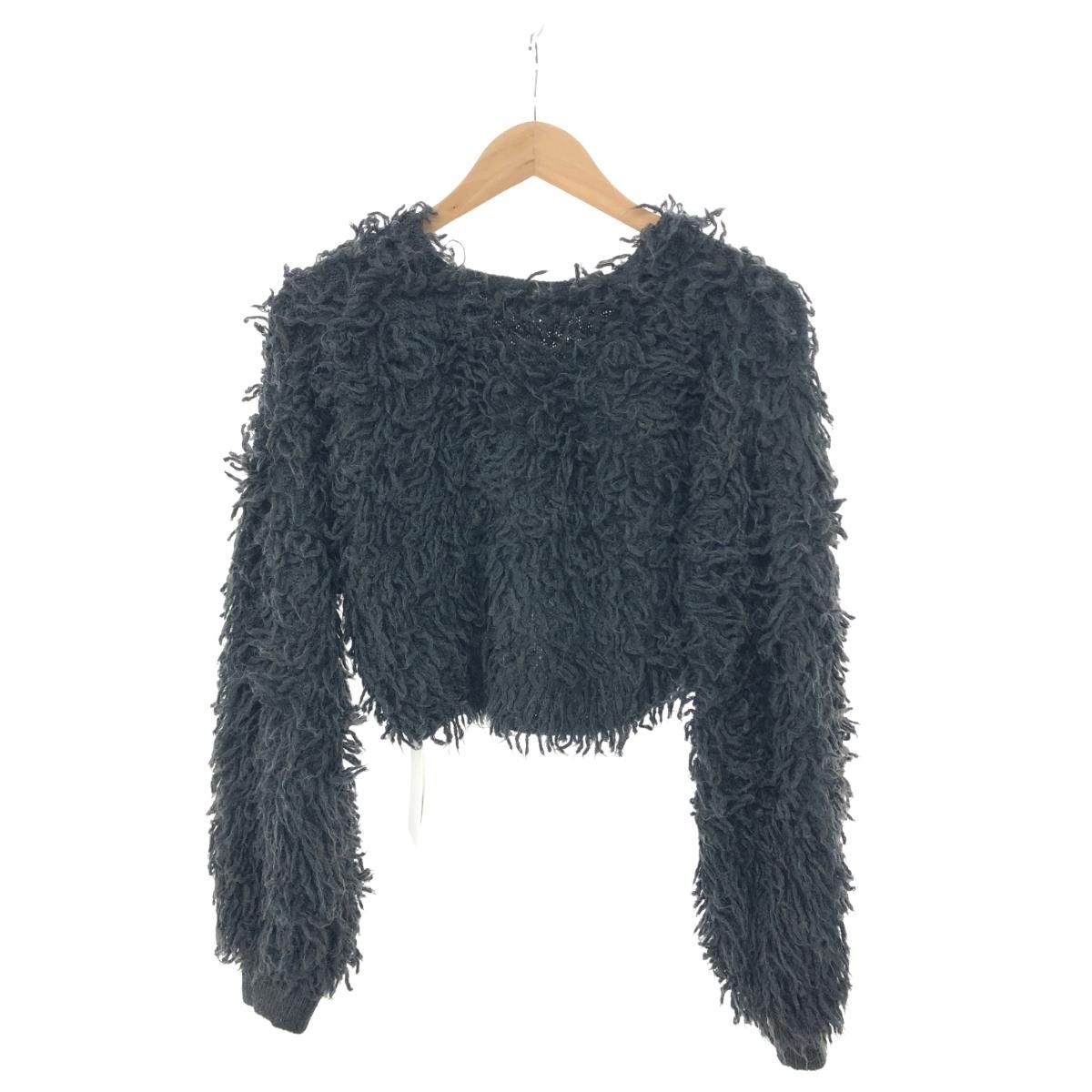 未使用品 FRAY I.D フレイアイディー 24AW シャギーボレロカーデ