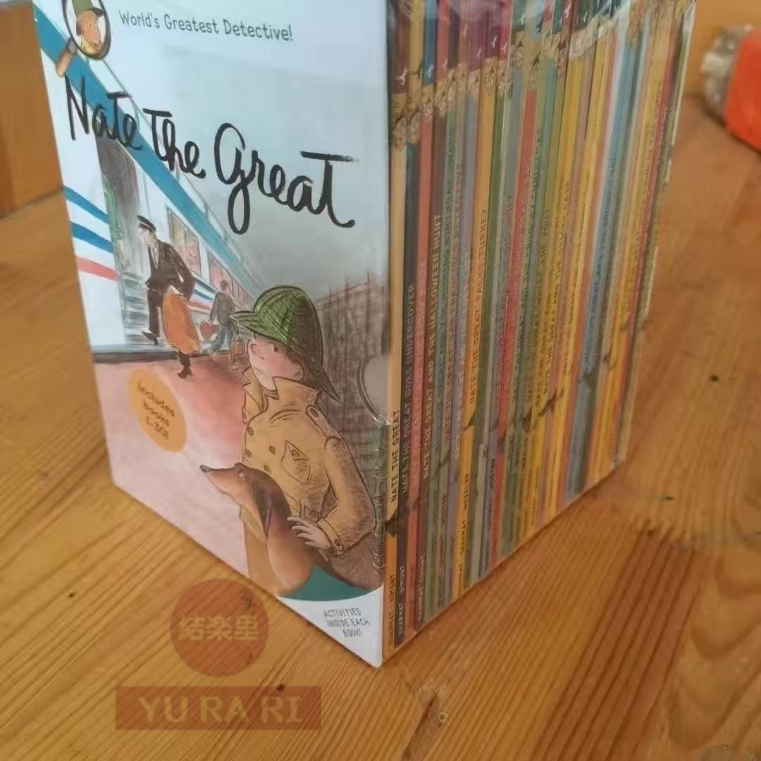 Nate The Great 英語絵本30冊 マイヤペン 多読 探偵ネイト Nate The Great 英会話 英語勉強 英語絵本 30冊 マイヤペン 多読