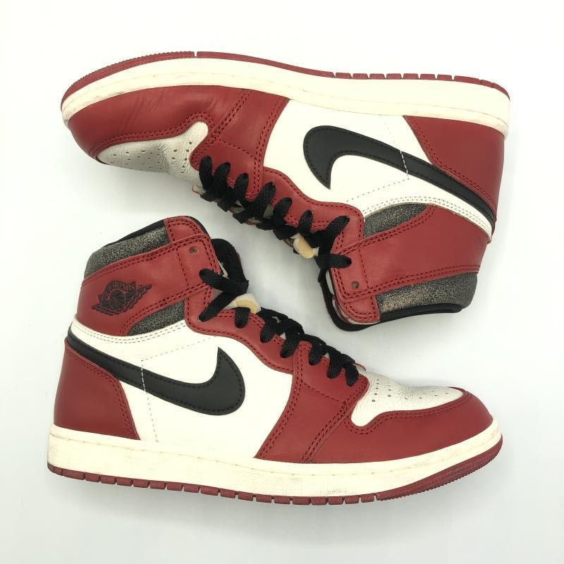 中古】NIKE AIR JORDAN 1 High OG Lost ＆ Found/Chicago スニーカー  