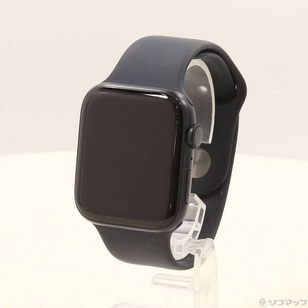 〔中古品〕Apple Watch SE 第2世代 GPS 44mm ミッドナイトアルミニウムケース ミッドナイトスポーツバンド【258】