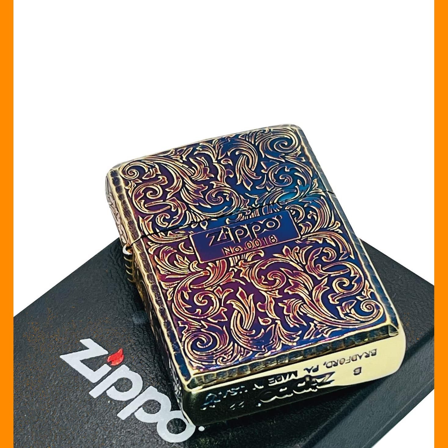 特価商品】唐草 高級BOX付き 162GI ZIPPO(ジッポー）アーマー限定