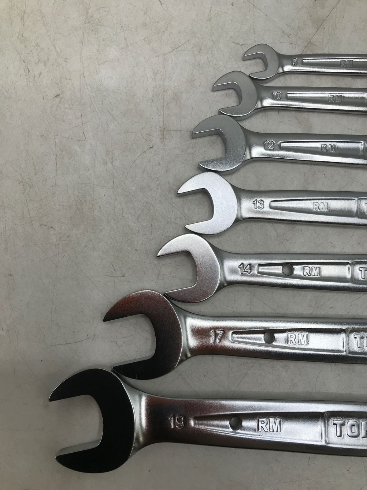 TONE Ratchet Ring Wrench Set Ratcheting Spanner Head RMQ700