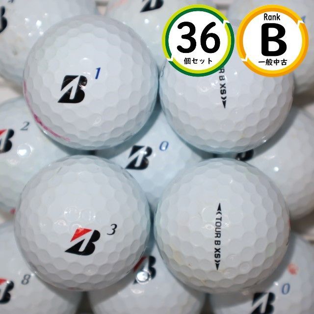 3ダース 2022年モデル TOURB XS Bランク ホワイト ブリヂストン ツアーb xs 中古 ロストボール 送料無料