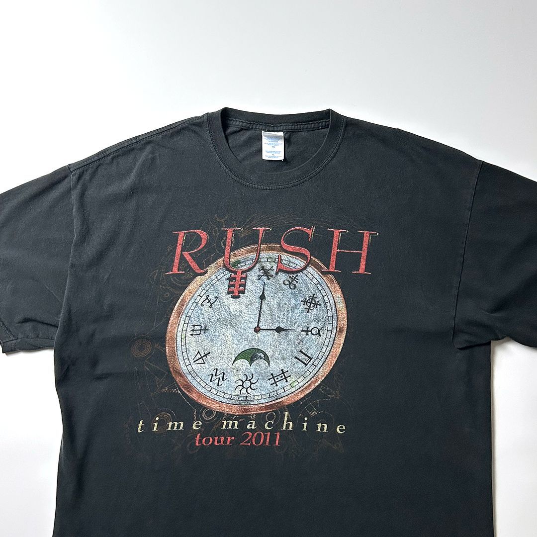 Rush バンドTシャツ Time Machine Tour 2011 ラッシュ ロックT