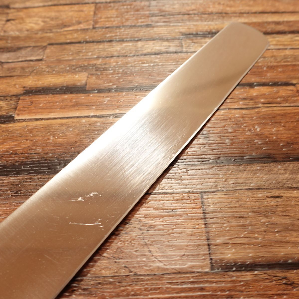堺孝行 カステラ包丁 研ぎ済 スライシングナイフ ケーキ包丁 直刃