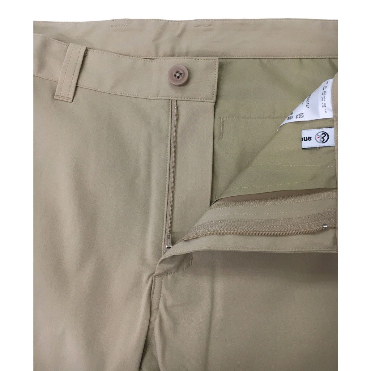 未使用品 メンズ アンパスィ and per se パンツ LL 88～93 ベージュ
