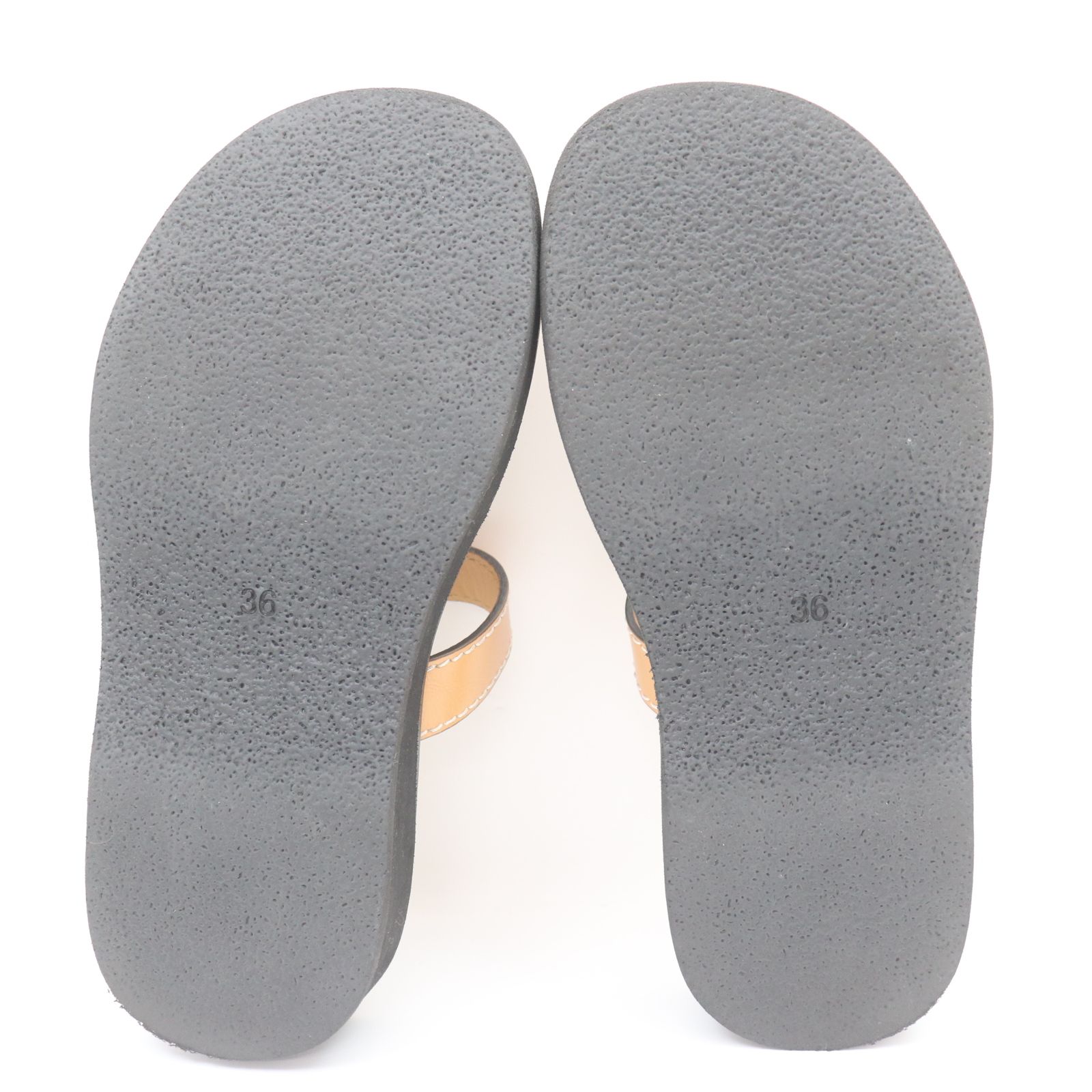 ITFGIU7D748M ロエベ ゲート フラット サンダル サイズ36 - メルカリ 