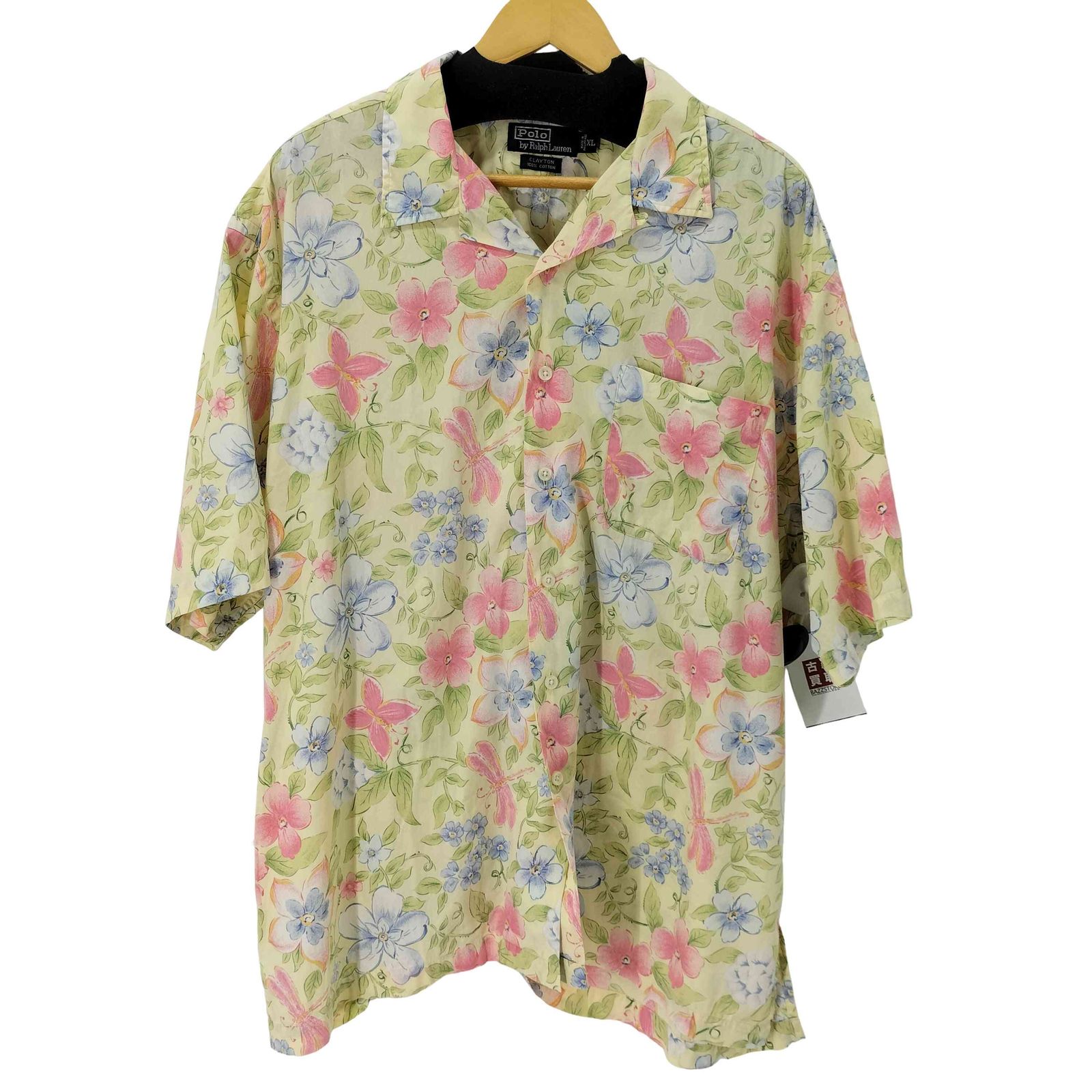 ポロバイラルフローレン Polo by RALPH LAUREN 90S CLAYTON S/S 花柄