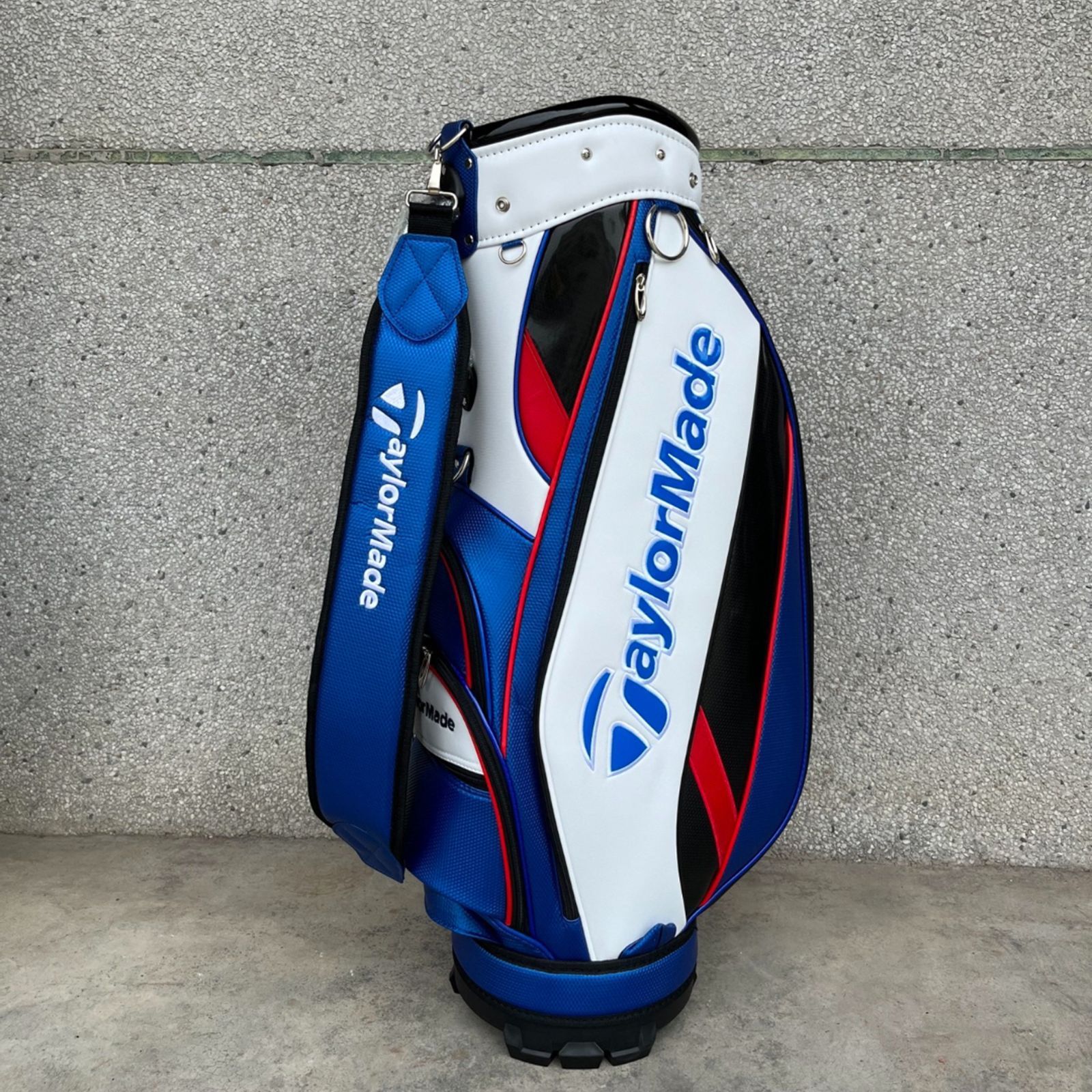 TaylorMade テーラーメイド ゴルフバッグ キャディバッグ ブルー·ホワイト|ブラック·ホワイト|ブラッ·クレッド