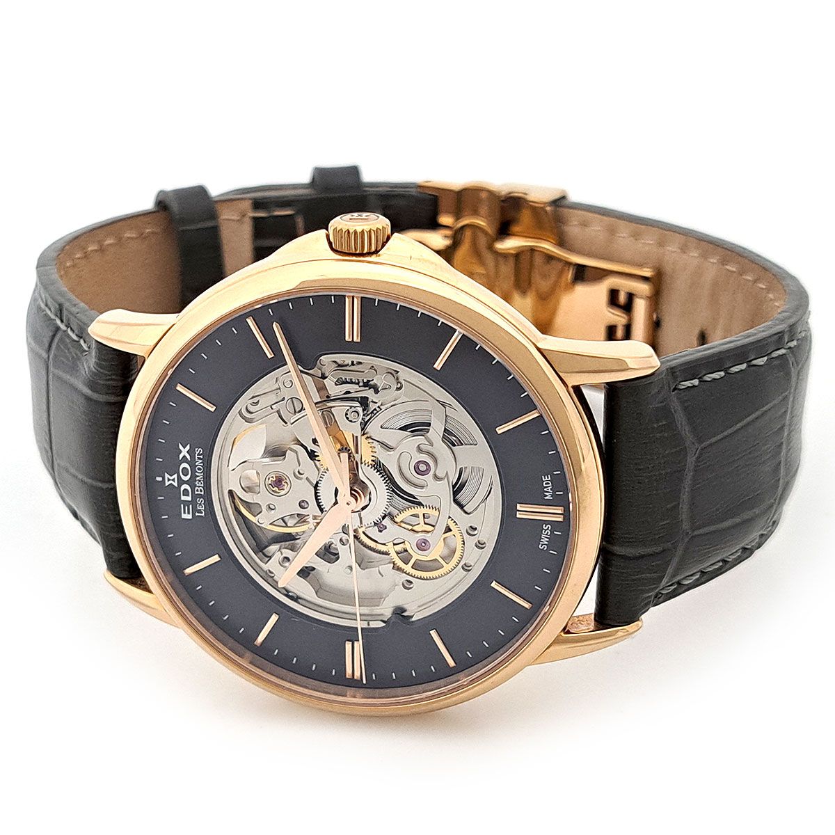 エドックス レ ベモン オープンハート 85300 自動巻き ステンレス