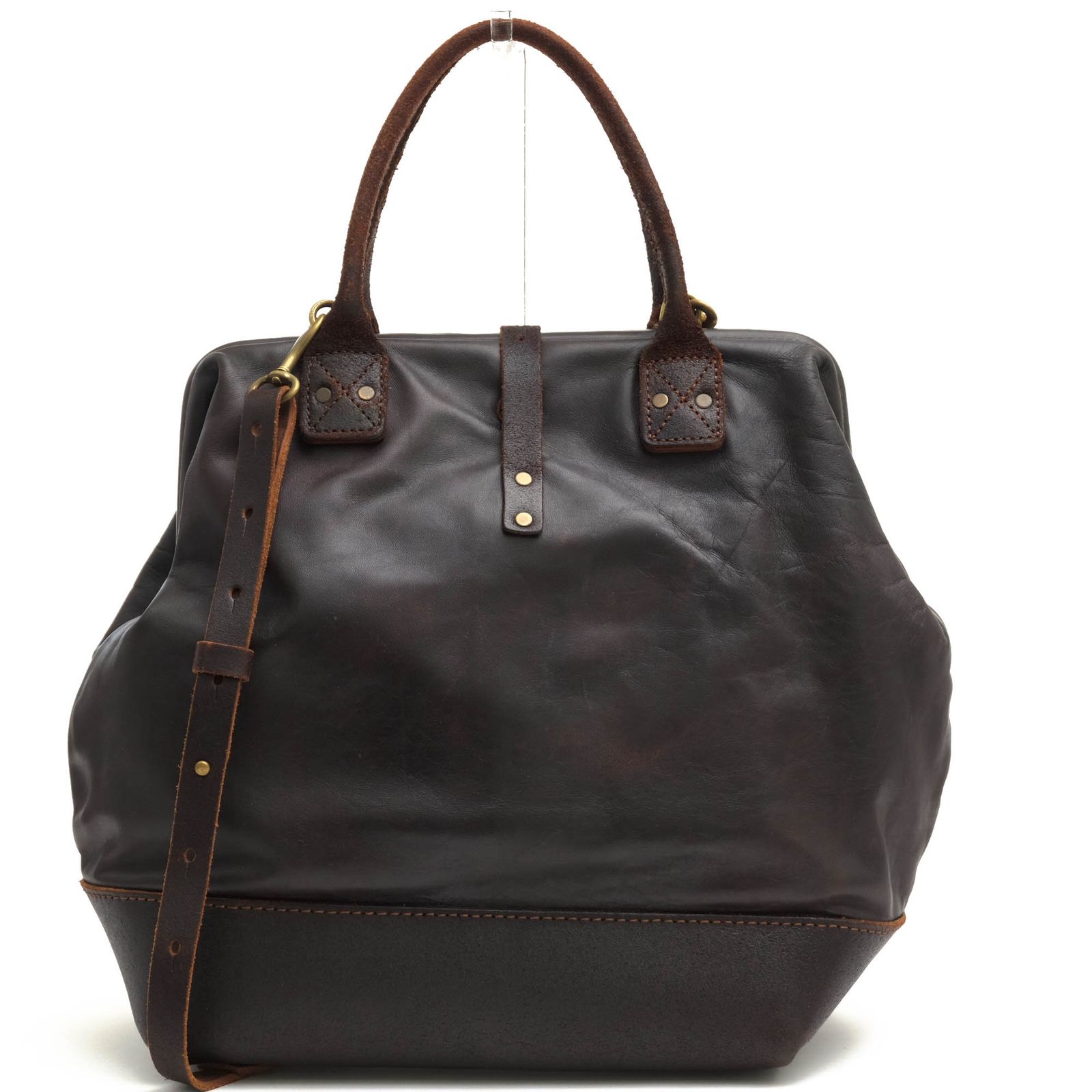 BILLYKIRKビリーカーク アメリカ製オールレザーダレスバッグ