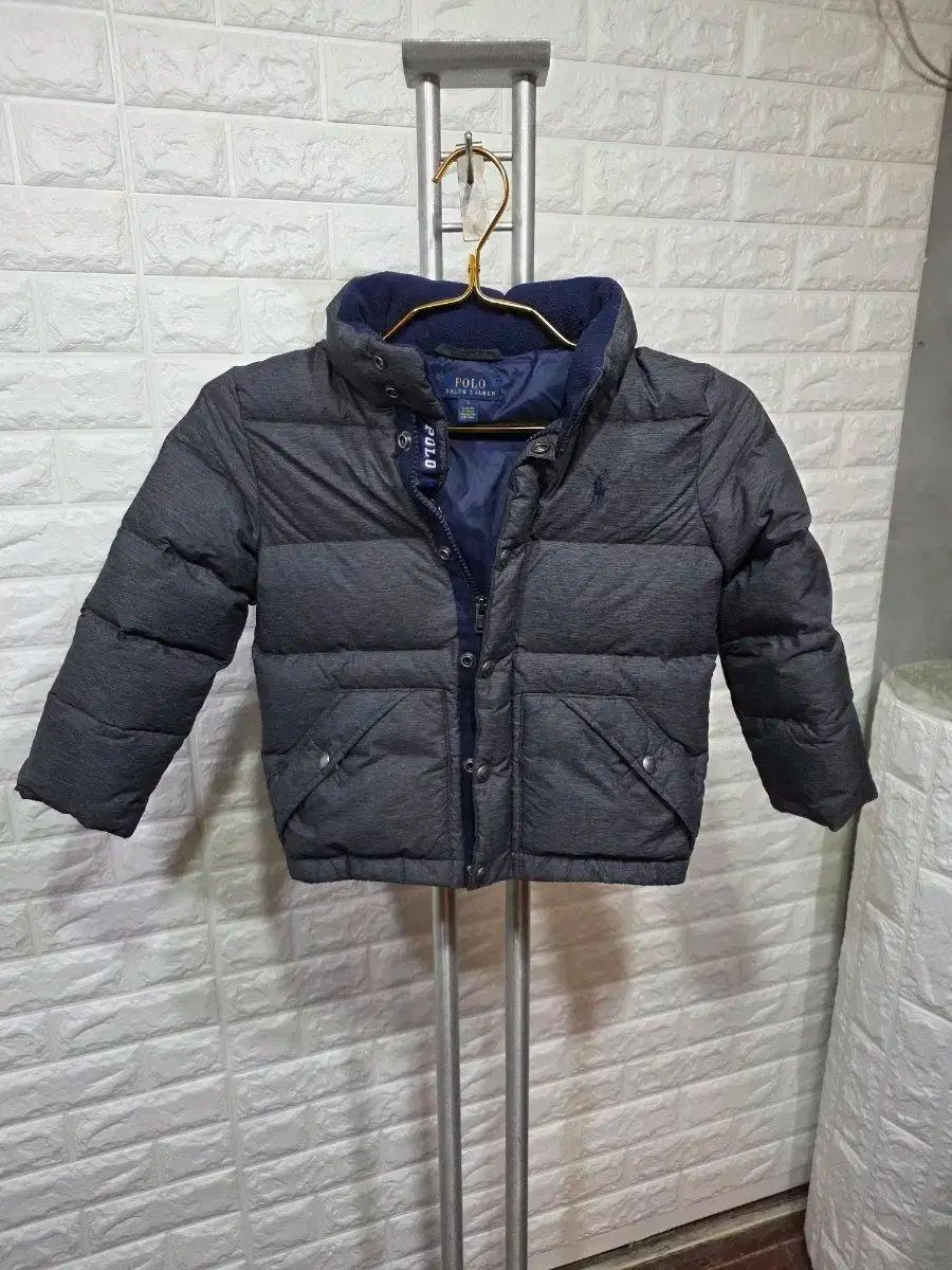 ポロラルフローレン キッズ ダウン アウター ネイビー