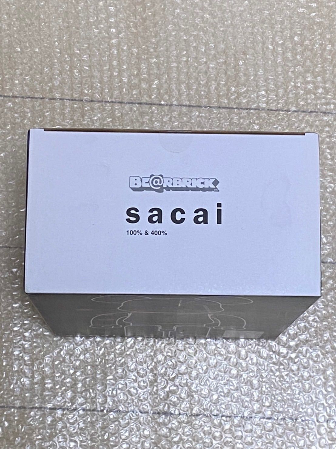 MEDICOM TOY - BE@RBRICK sacai 2018AW 100％ &amp; 400％ 未開封新品 BE@RBRICK 2018AW sacai 100% 400% ベアブリック メディコムトイ