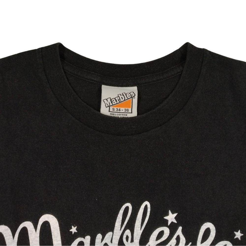 MARBLES マーブルズ ロゴ 半袖Ｔシャツ ブラック サイズS 正規品 / B3637