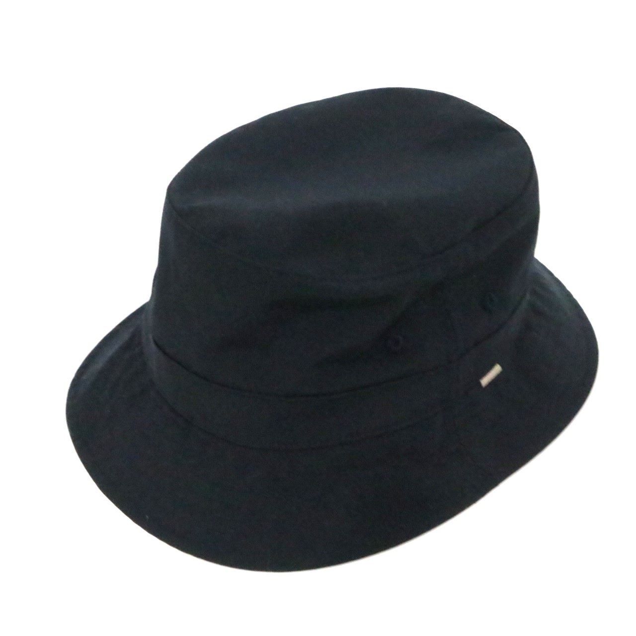 【中古A】jjjound ジョウンド S / M メンズ バケットハット 紺 ポリエステル 綿 中古A 古着