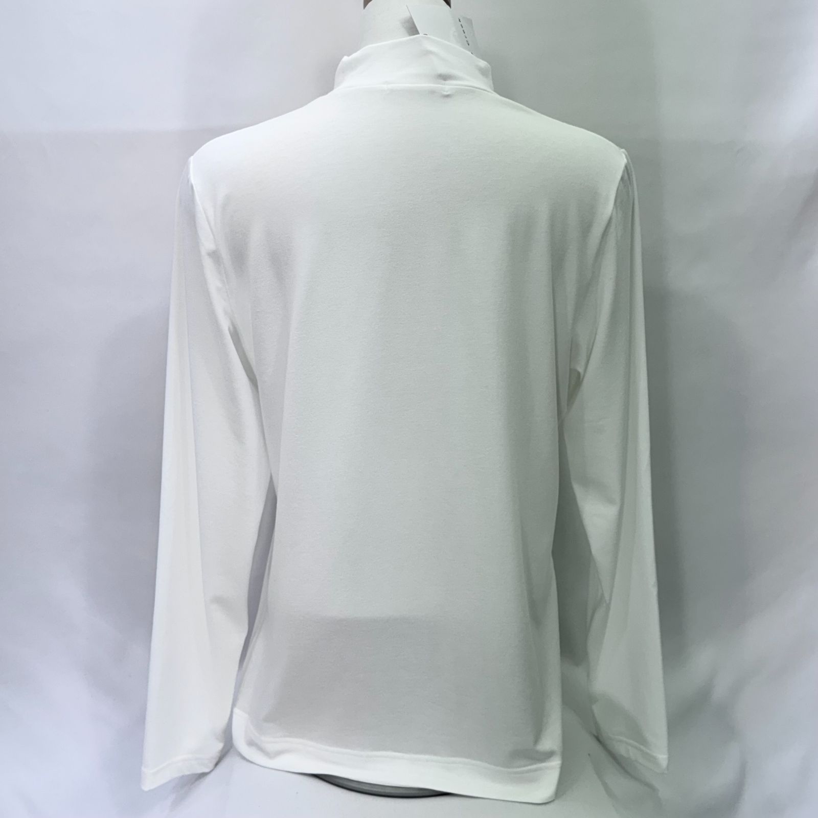 HEAL CREEK ヒールクリーク レディース 長袖モックネック オフホワイト サイズ42