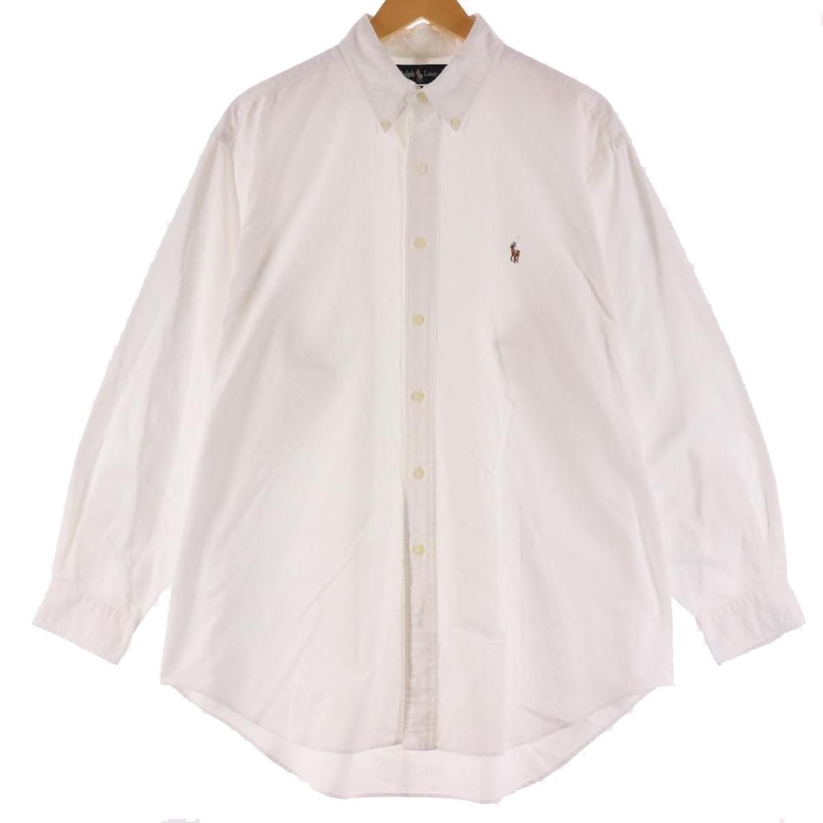 古着 ラルフローレン Ralph Lauren 長袖 オックスフォード ボタンダウンシャツ メンズXL/eaa308148