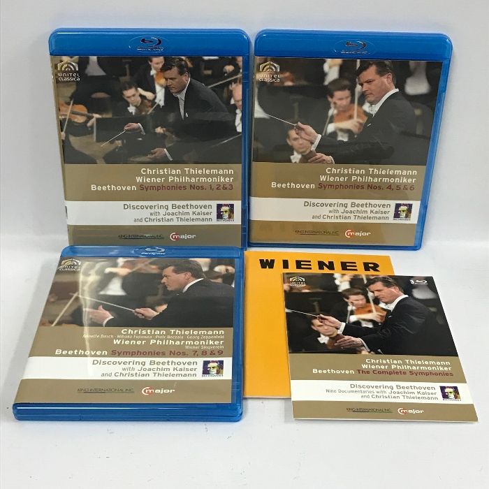 ベートーヴェン : 交響曲全集 / ティーレマン ウィーン・フィル 3枚組 Blu-ray (Thielemann, VPO 2008-2010  LIVE) C Major / King International - メルカリ