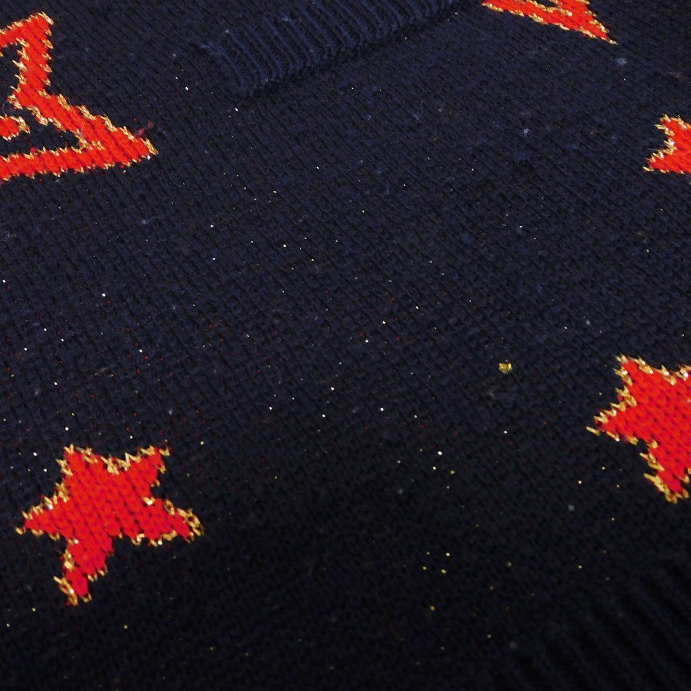 GUCCI グッチ ロゴ スター ノースリーブ ニット キッズ ガールズ  