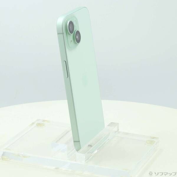 ● 美品 iPhone15 256GB グリーン MTMT3J/A SIMフリー iPhone 15 256GB - グリーン（SIMフリー）[整備済製品] - Apple