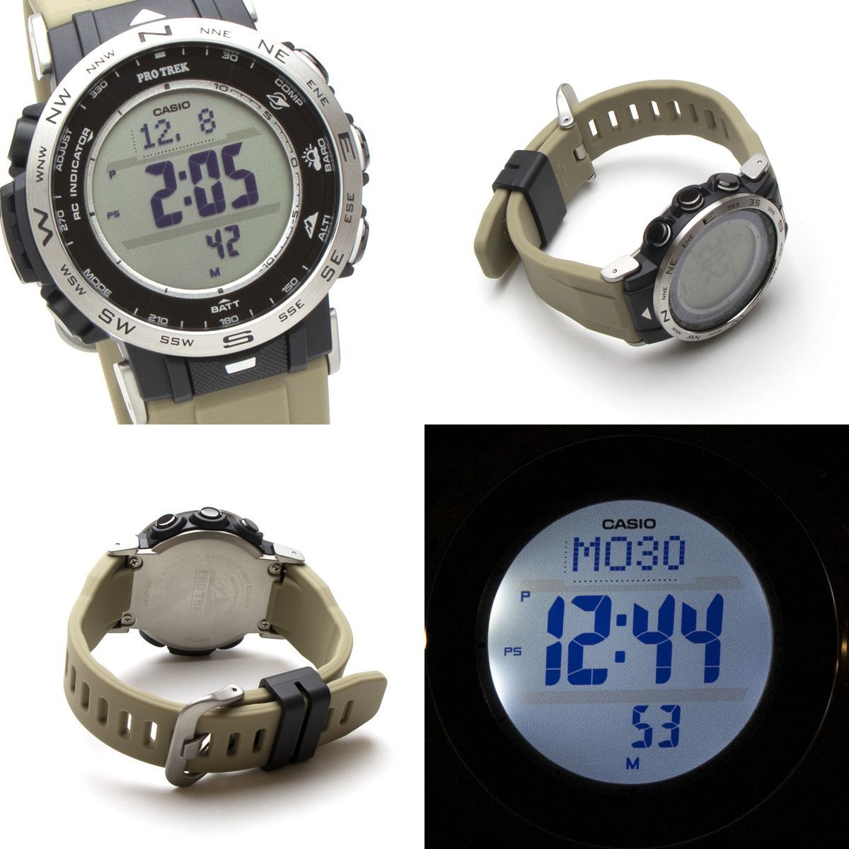 CASIO カシオ PROTREK プロトレック 電波 ソーラー PRW-30-5 トリプル 