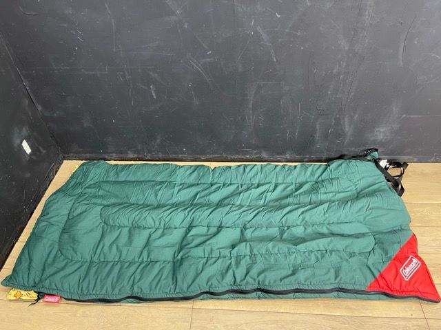 スリーピングバッグ【中古】 Coleman コールマン 寝袋 3点セット
