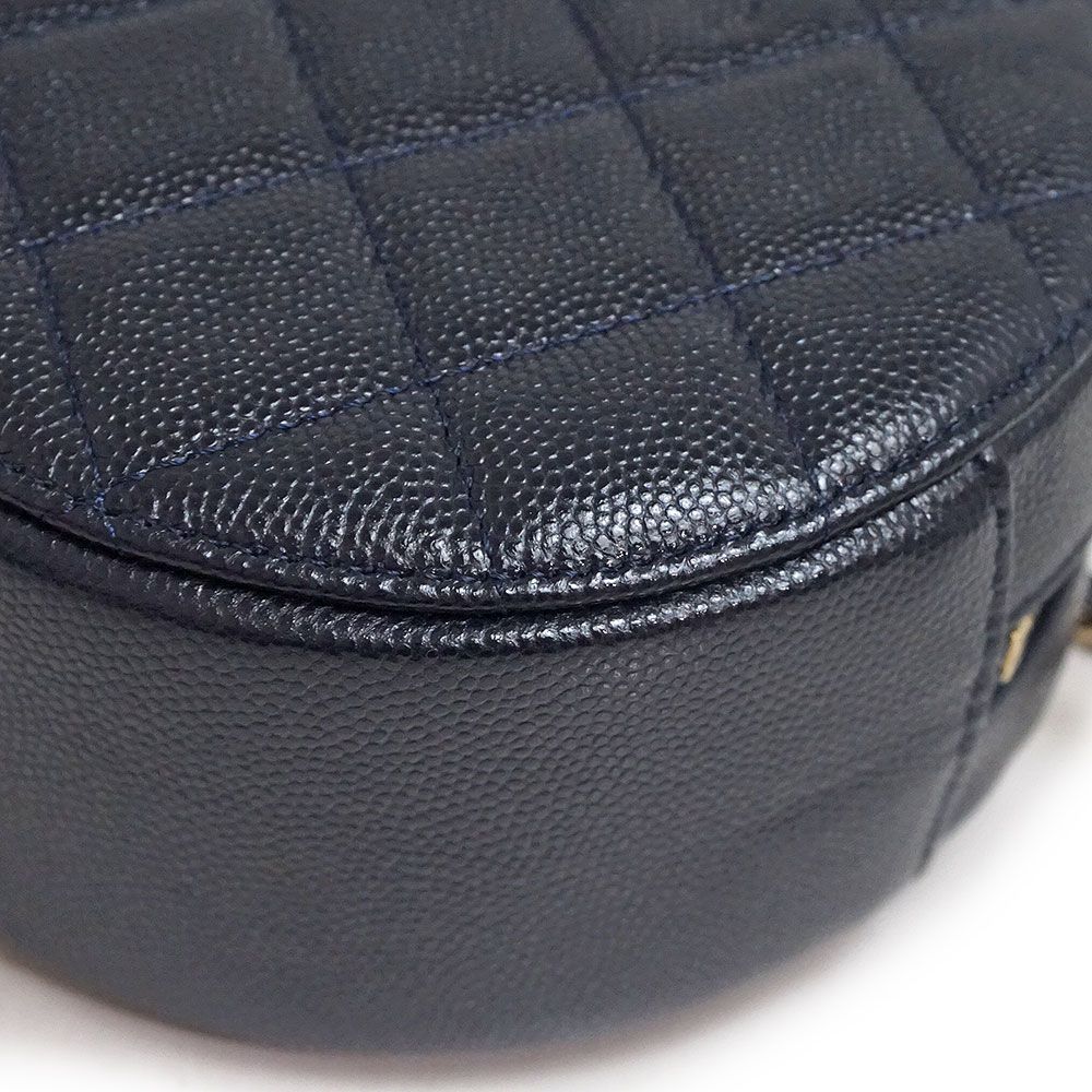 CHANEL ネイビー キャビア ラウンド ミニ ショルダーバッグ 楽天市場】シャネル ミニ マトラッセ20 チェーンショルダー