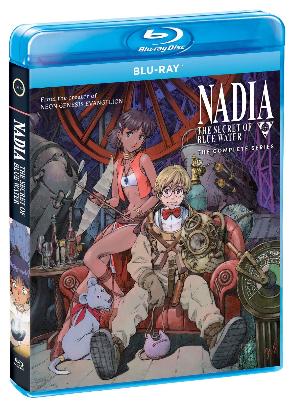 Blu-ray 北米版 ふしぎの海のナディア 全39話収録 中古品 Nadia: