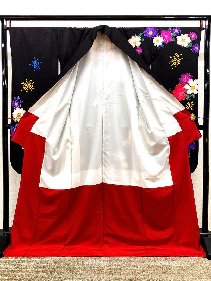 振袖 豪華 金駒 銀通し 身丈 174cm 撥水加工済 MO2924 - メルカリ