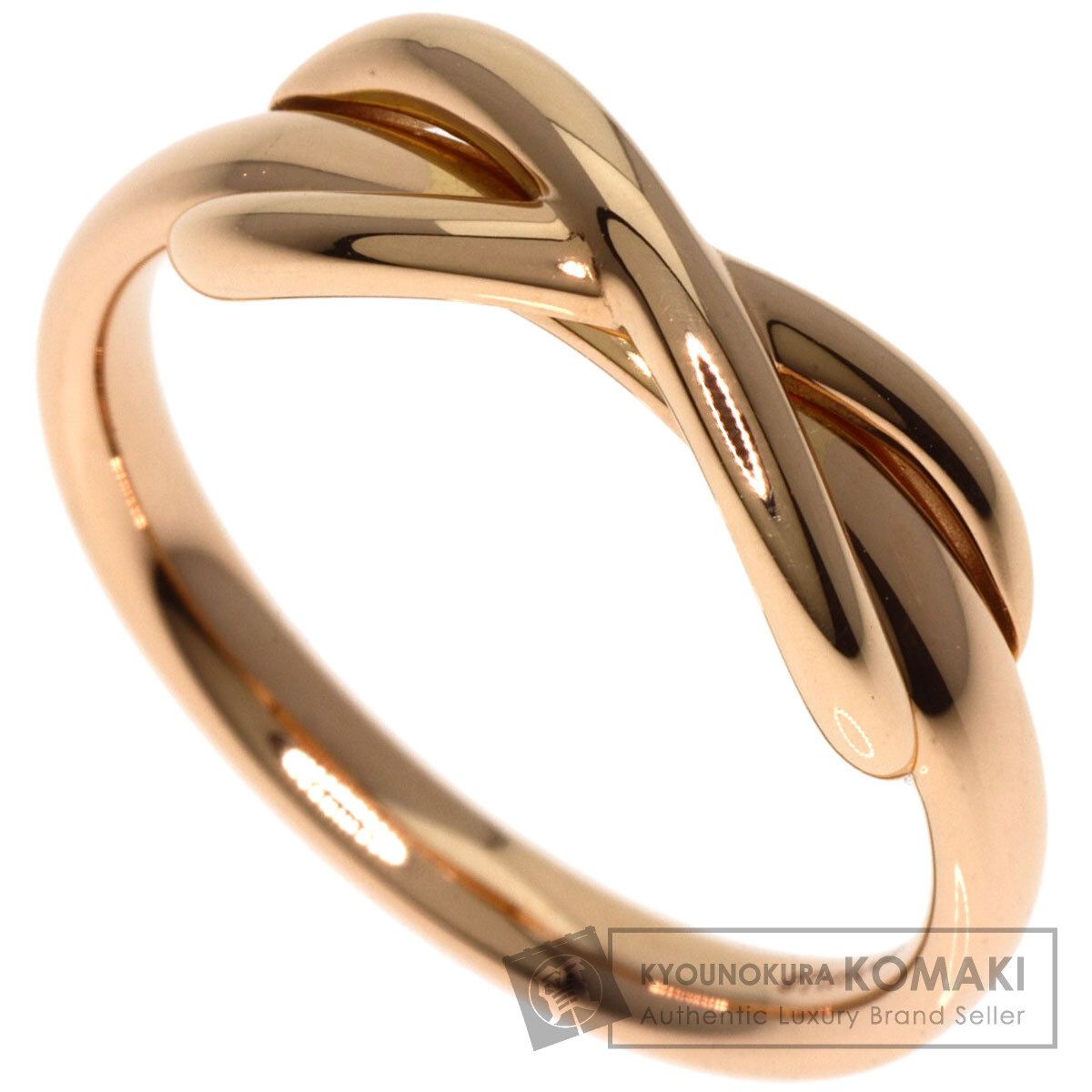 TIFFANY&Co. ティファニー インフィニティ リング・指輪 K18PG