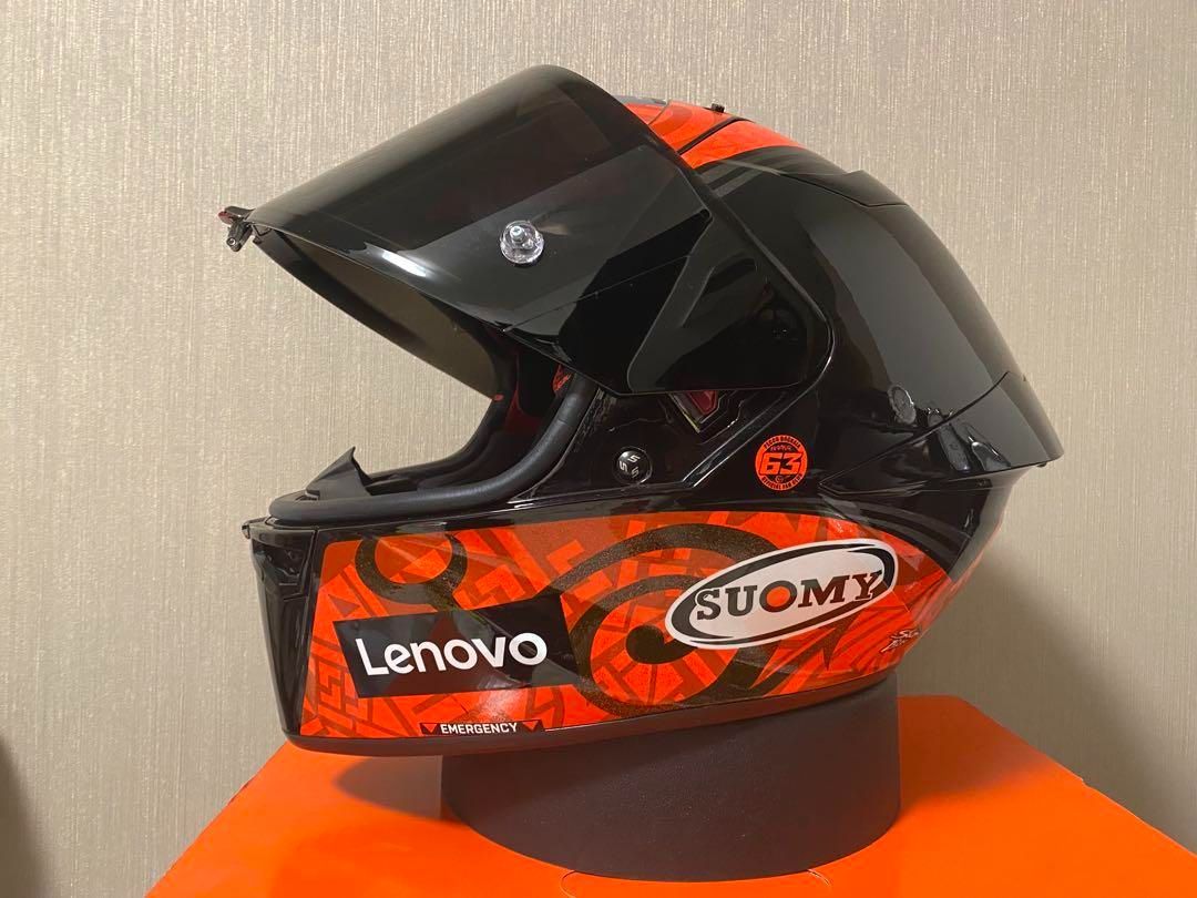 超絶美品 SUOMY S1-XR GP PECCO BAGNAIA レプリカ　L Suomy S1-XR GP Bagnaia Replica Helmet - Speed Addicts