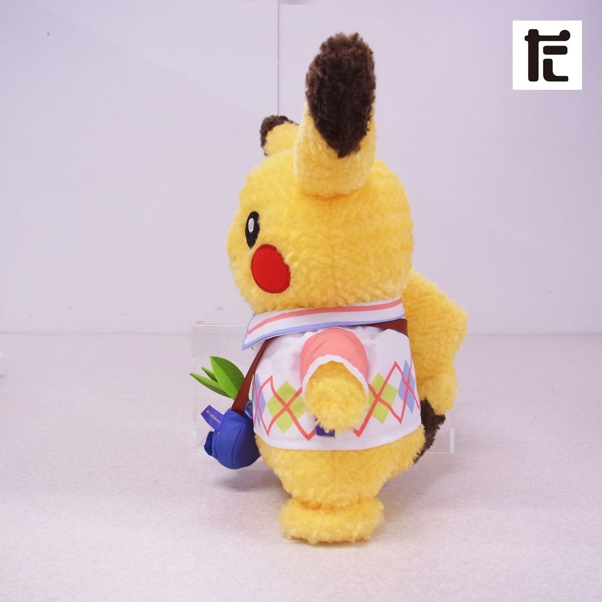 ポケモンセンター限定 Pikachu's Closet ピカチュウクローゼット ポケモンセンター Pikachu's Closet ぬいぐるみ + アーガイル