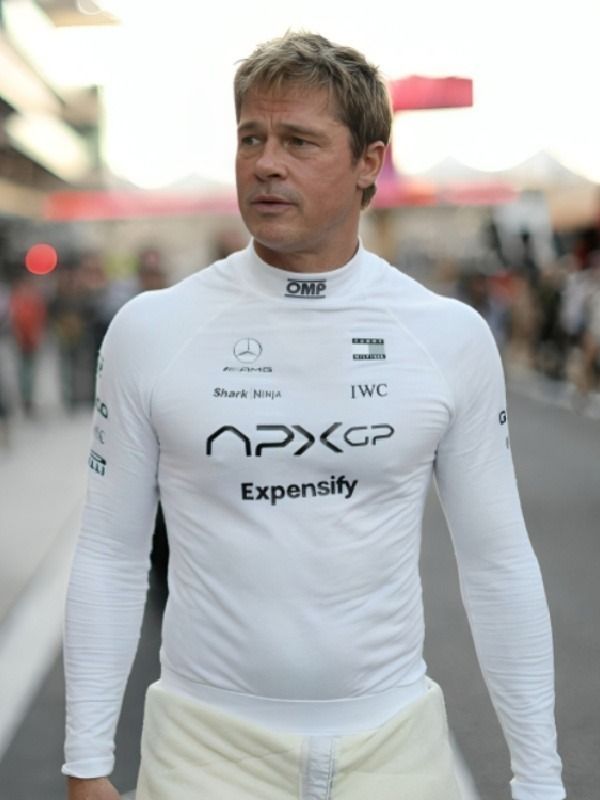 映画　F1　エフワン　グッズ　APXGP 長袖シャツ　ブラッド・ピット　XL 映画 F1 エフワン グッズ APXGP 長袖シャツ ブラッド・ピット XL