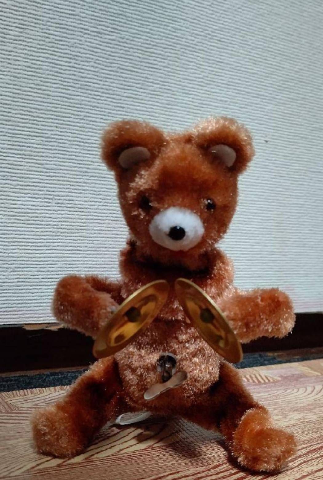 PLAYING BEAR レトロ ヴィンテージ くまシンバルぜんまい式 おもちゃ 