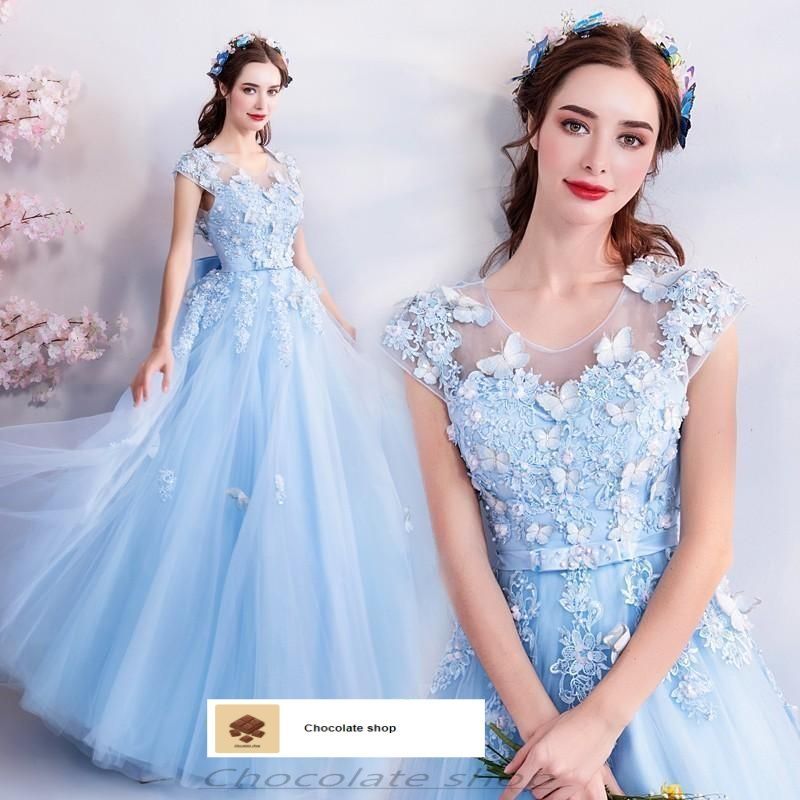 ロングドレス 演奏会 カラードレス 安い イブニングドレス 結婚式 二次会 フォーマルドレス 花嫁 パーティー aラインドレス カクテルドレスWP数量 価格926