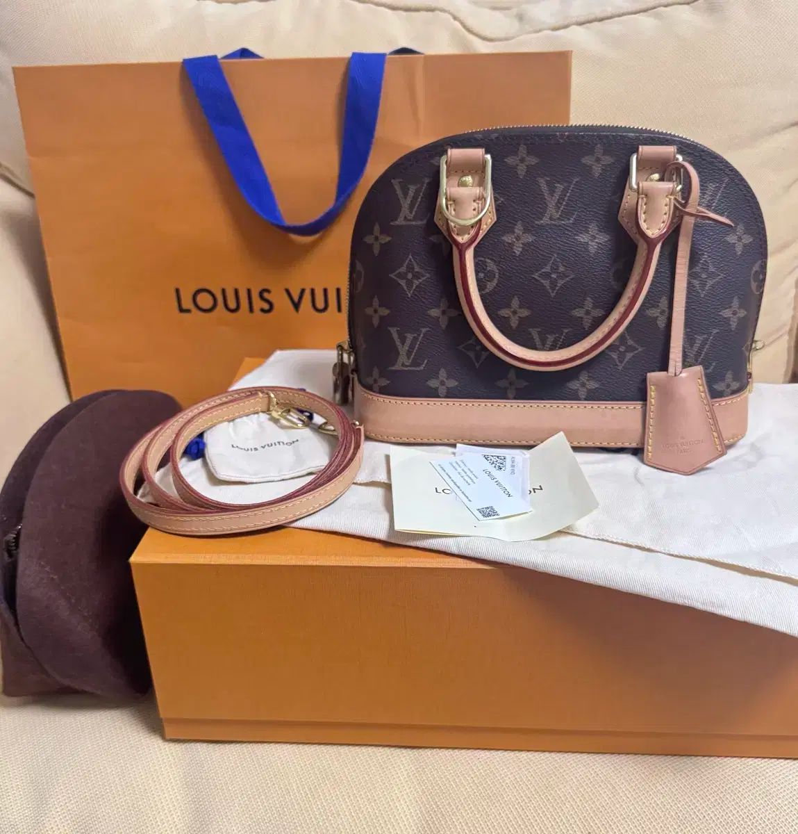 正規品 Louis Vuitton(ルイヴィトン) アルマ bb ICチップ - メルカリ