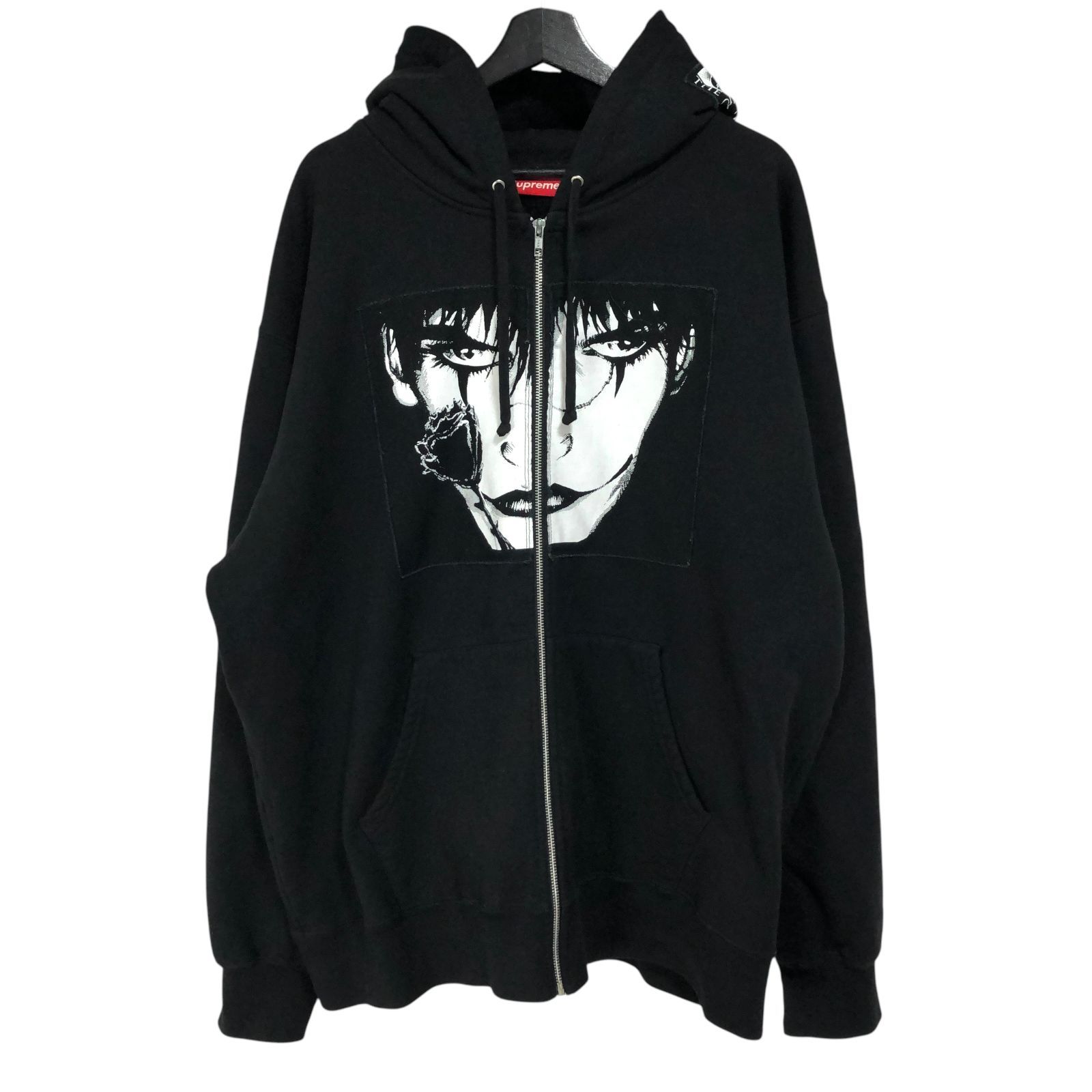 SUPREME】 THE CROW ZIPUP HOODED SWEATSHIRT 21AW シュプリーム ザ 