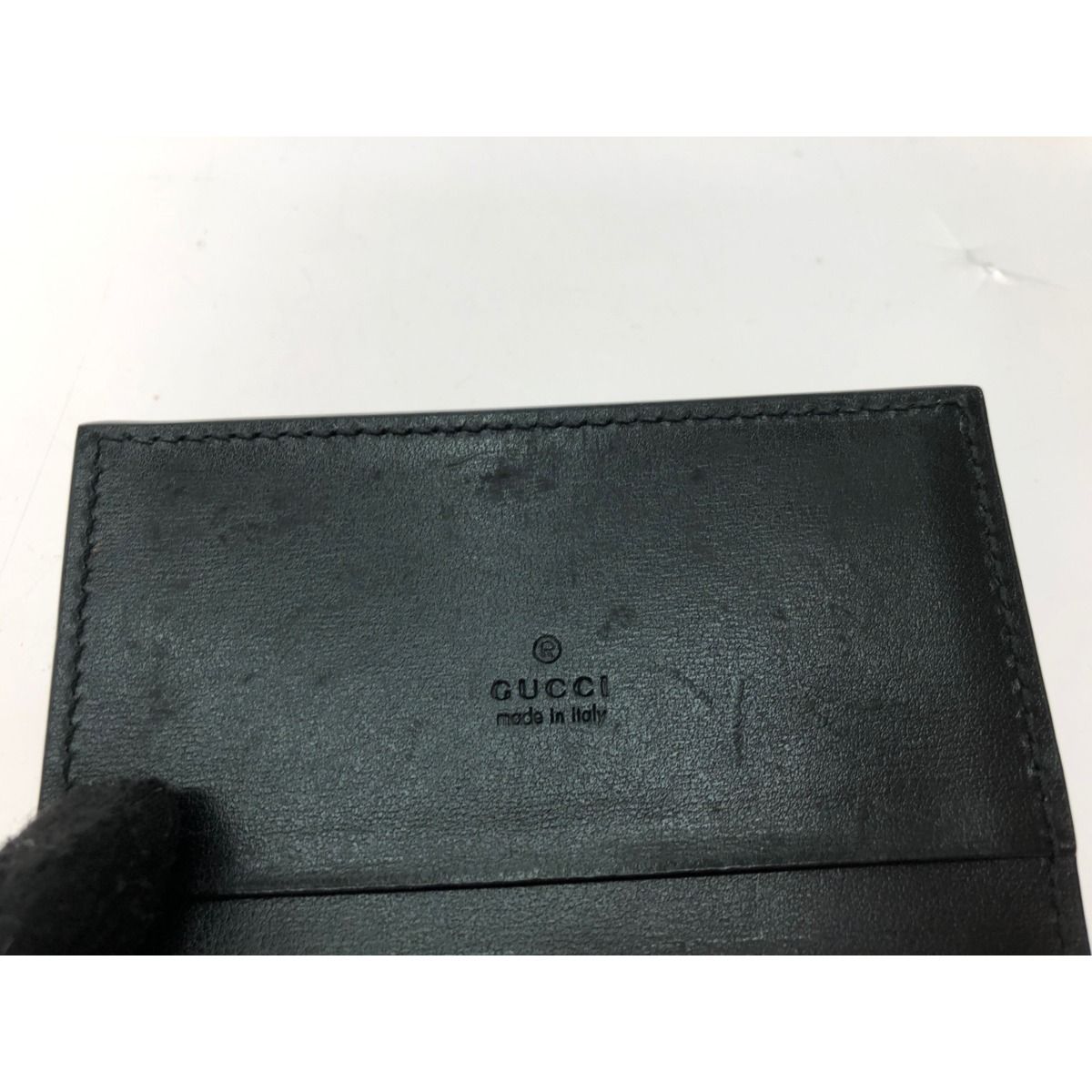 ▽▽GUCCI グッチ ユニセックス カードケース 名刺入れ GGマーモント