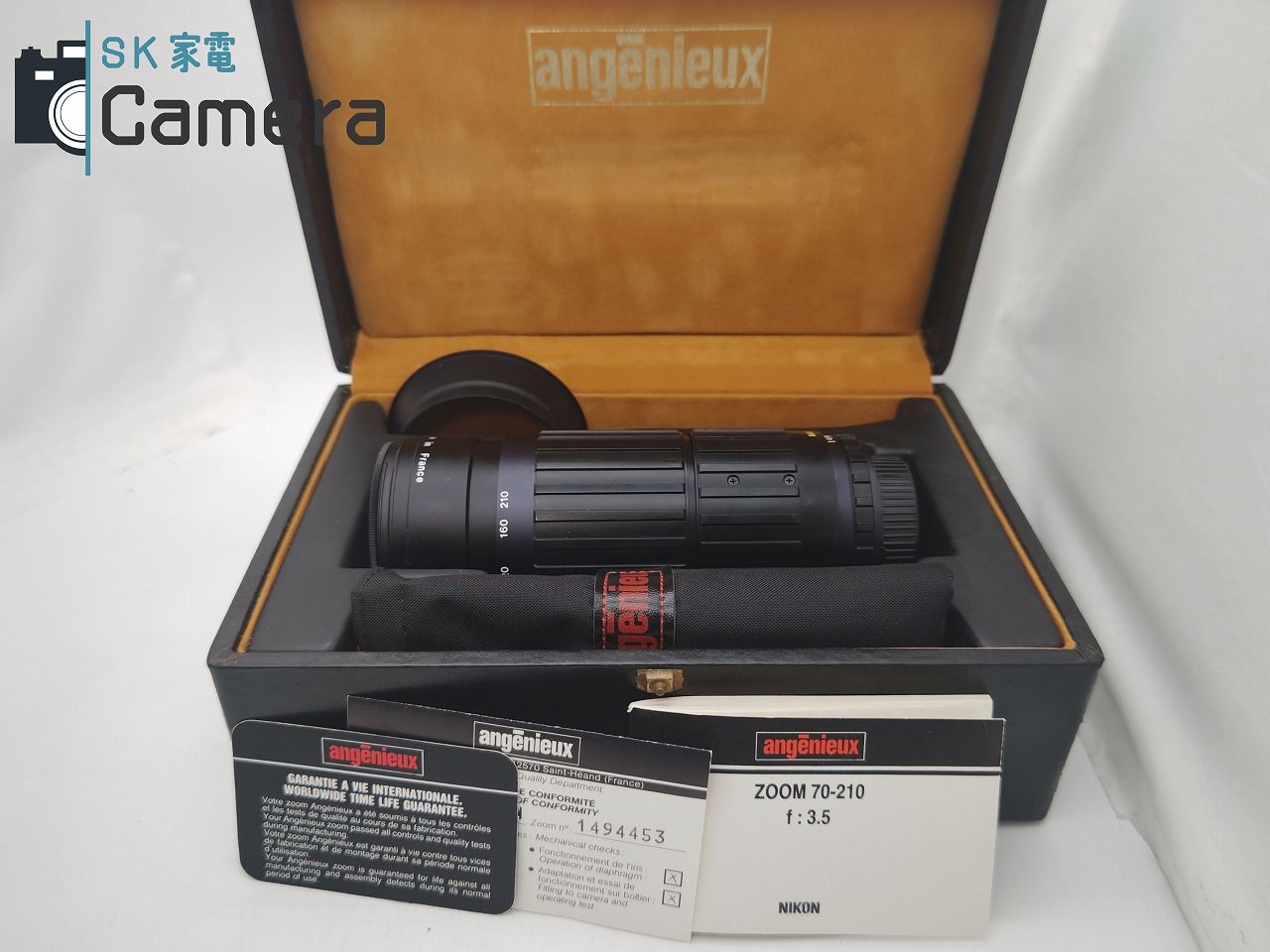 Angenieux ZOOM 3x70 F3.5 ニコンFマウント アンジェニュー フード  