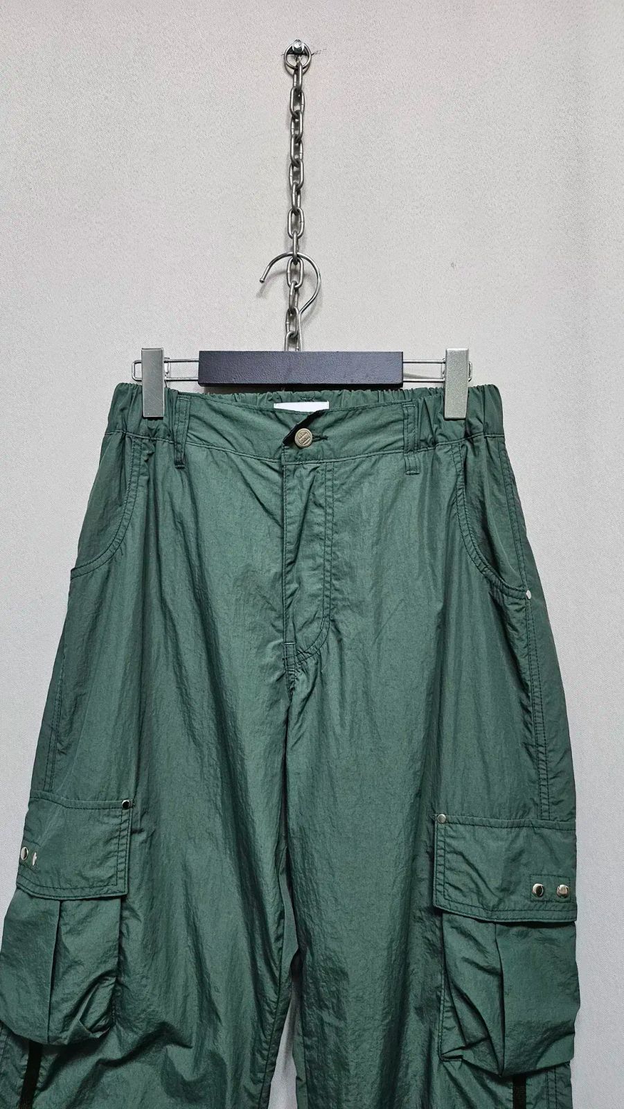 サラサラパンツ 裾ドローストリング