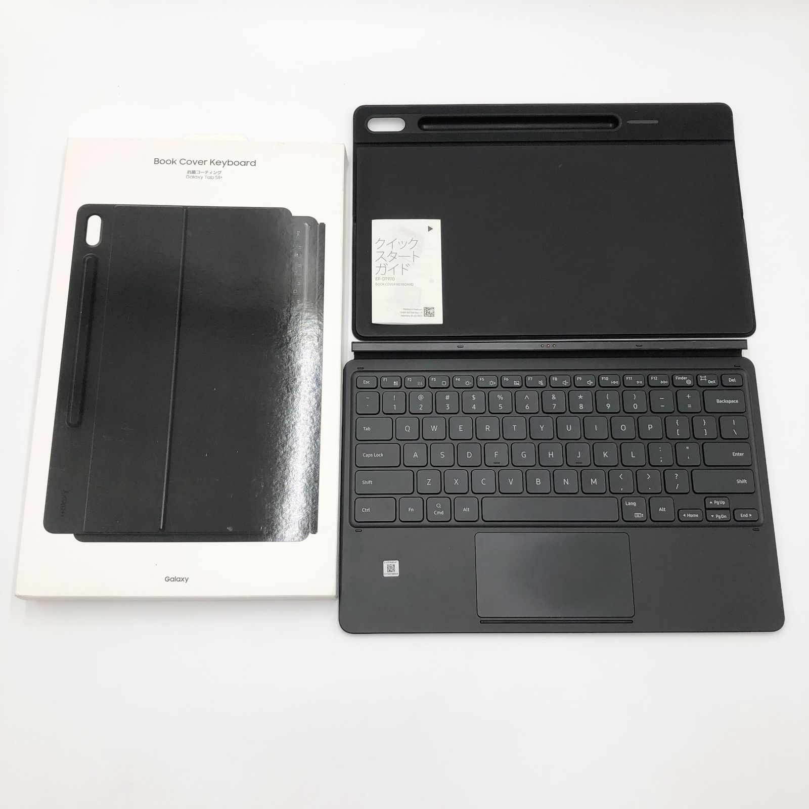 Samsung Galaxy Tab S8+ 専用カバー・キーボード付き Amazon.co.jp: Galaxy Tab S8+ Book Cover Keyboard｜ブラック