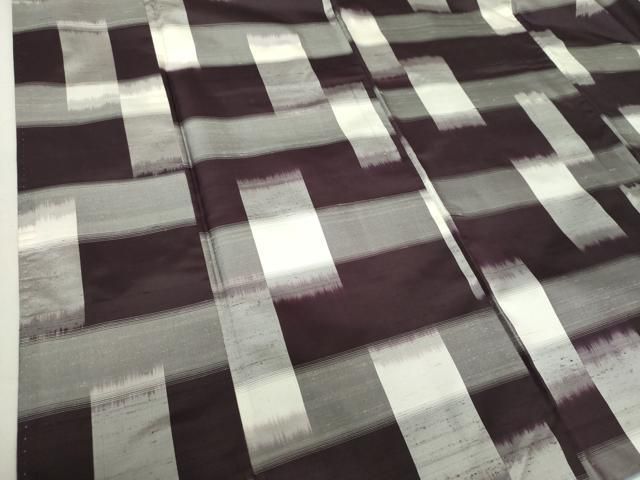 平和屋着物○上質な紬 変わり格子 正絹 逸品 DAAS3975ps - メルカリ