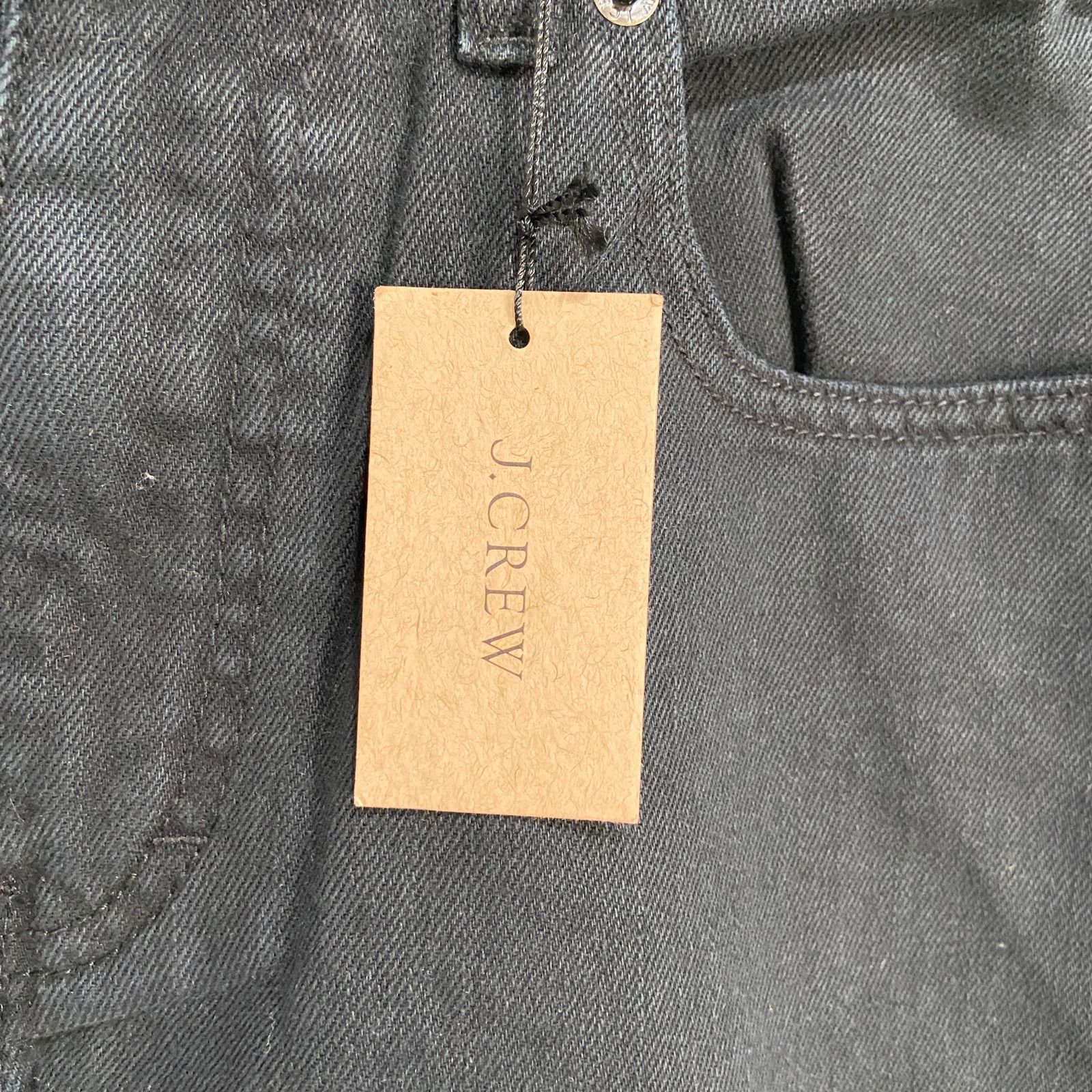 ほぼ新品 J.CREW ジェイクルー パンツ ☆タグ付き未使用品☆J.Crew☆ジェイクルー☆ブラックデニム