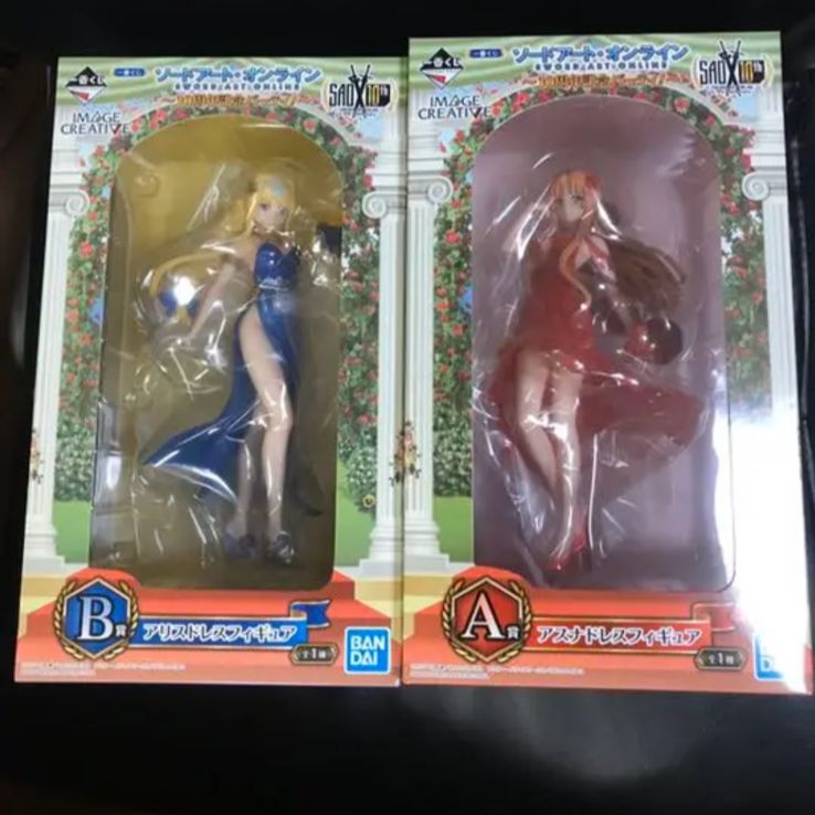 アスナとアリス　フィギュアセット SHIBUYA SCRAMBLE FIGURE、『SAO』より、「アスナ -Crystal