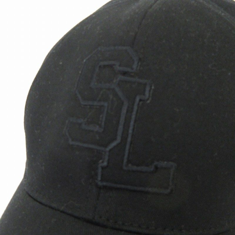 サンローラン パリ SAINT LAURENT PARIS 美品 ベースボールキャップ